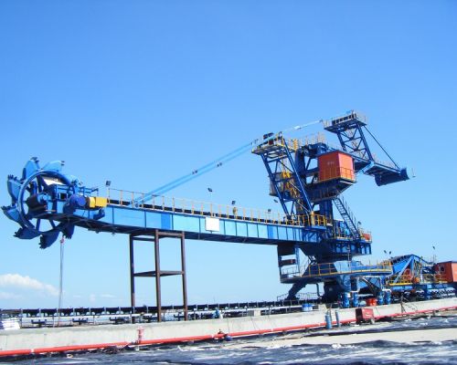BUTIO - Type Situla Rota Stacker Reclaimer